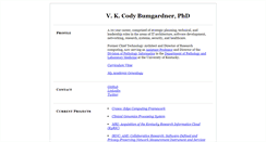 Desktop Screenshot of codybum.com